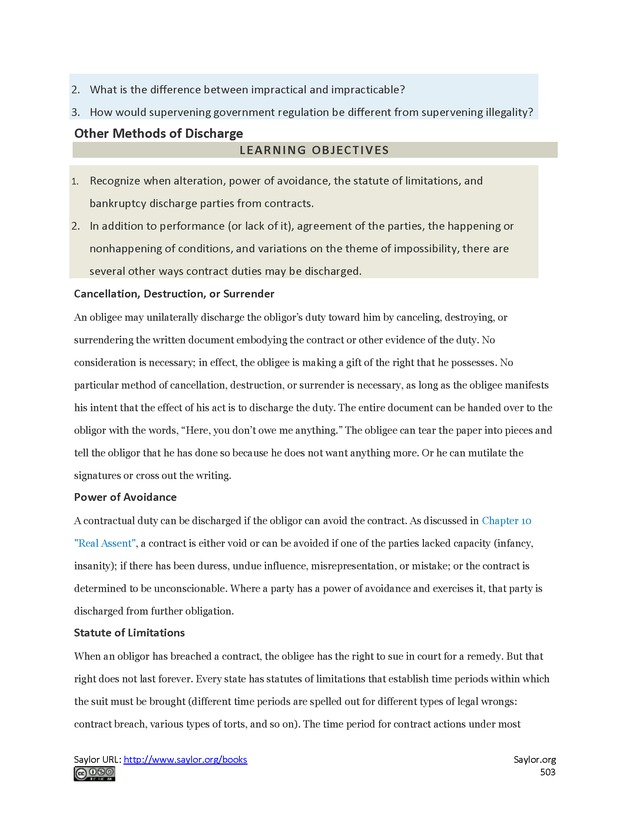 Business Law and the Legal Environment - Page 503